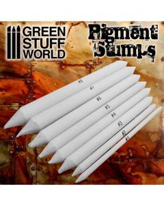 Набір розтушовувачів Green Stuff World: Set 8x Pigment Blending Stumps