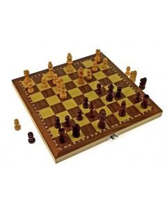 Настільна гра Шахи дерев'яні з магнітом (29х29х2 см)
