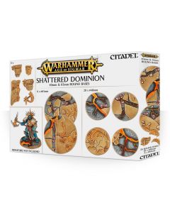 Підставки для мініатюр Citadel: Shattered Dominion 40 & 65mm Round Bases