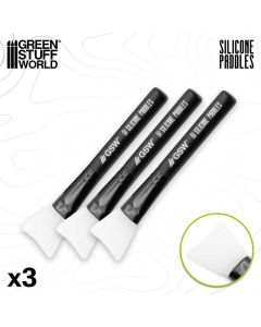 Набір шпателів для клеїв і паст Green Stuff World: Silicone Paddle Applicators