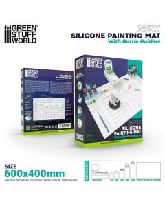Силіконова поверхня Green Stuff World: Silicone Painting Mat with Edges