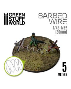 Колючий дріт Green Stuff World: Simulated Barbed Wire - 1/48-1/52 (30mm)