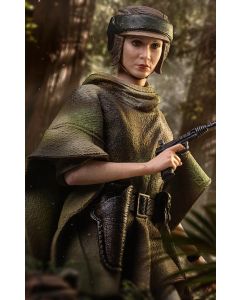 Колекційна статуетка Iron Studios: Statue Leia and Wicket - Star Wars Episode VI - Art Scale 1/10