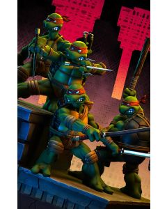 Колекційна статуетка Iron Studios: Statue TMNT 1st Cover Set - Teenage Mutant Ninja Turtles - Art Scale 1/10