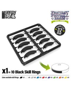 Набір кілець для підставок Green Stuff World: Skill Ring 32mm Black