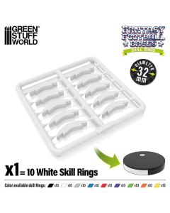 Набір кілець для підставок Green Stuff World: Skill Ring 32mm White