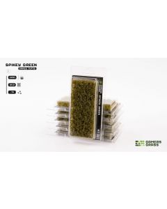Пучки трави Gamers Grass: Spikey Green (12mm)