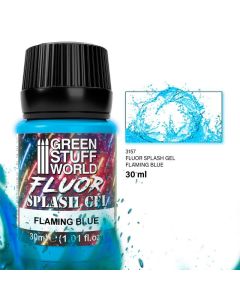 Акриловий гель Green Stuff World: Splash Gel - Flaming Blue 30ml