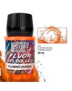 Акриловий гель Green Stuff World: Splash Gel - Flaming Orange 30ml