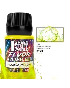 Акриловий гель Green Stuff World: Splash Gel - Flaming Yellow 30ml