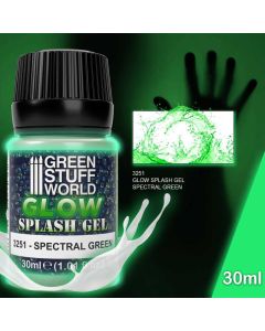 Акриловий гель Green Stuff World: Splash Gel - Spectral Green 30ml