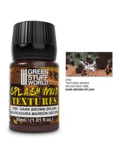 Акрилова паста Green Stuff World: Splash Mud Textures Dark Brown 30ml