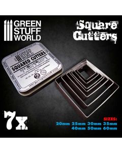 Набір різців Green Stuff World: Squared Cutters for Bases