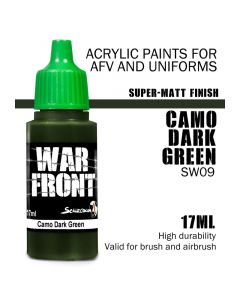 Акрилова фарба Scale 75: Warfront: SS Camo Dark Green (17ml)