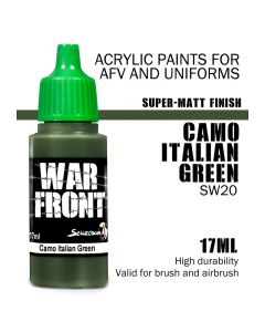 Акрилова фарба Scale 75: Warfront: SS Camo Italian Green (17ml)