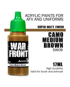 Акрилова фарба Scale 75: Warfront: SS Camo Medium Brown (17ml)