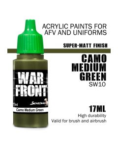 Акрилова фарба Scale 75: Warfront: SS Camo Medium Green (17ml)
