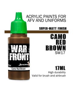 Акрилова фарба Scale 75: Warfront: SS Camo Red Brown (17ml)