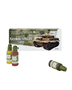 Набір акрилових фарб Scale 75: Warfront: German Vehicles Camo (8x17 ml)