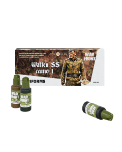 Набір акрилових фарб Scale 75: Warfront: Waffen SS Camo I (8x17 ml)