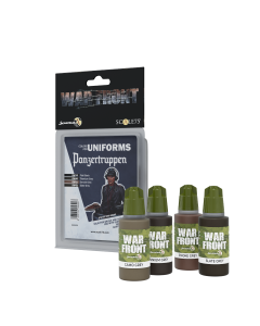 Набір акрилових фарб Scale 75: Warfront: Panzertruppen (4x17 ml)