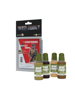 Набір акрилових фарб Scale 75: Warfront: Soviet Army (4x17 ml)
