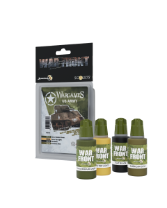 Набір акрилових фарб Scale 75: Warfront: US Army (4x17 ml)