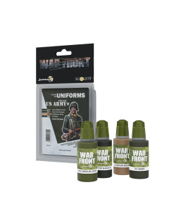 Набір акрилових фарб Scale 75: Warfront: US Army 1944-1945 (4x17 ml)