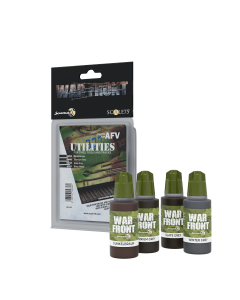 Набір акрилових фарб Scale 75: Warfront: Utilities (4x17 ml)