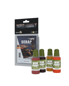 Набір акрилових фарб Scale 75: Warfront: Scrap (4x17 ml)