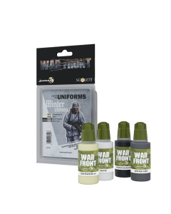 Набір акрилових фарб Scale 75: Warfront: Winter Camos (4x17 ml)