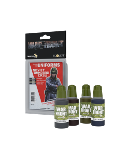 Набір акрилових фарб Scale 75: Warfront: Soviet Armored Crew (4x17 ml)