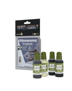 Набір акрилових фарб Scale 75: Warfront: Grayscale (4x17 ml)