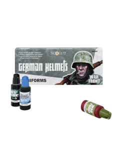 Набір акрилових фарб Scale 75: Warfront: German Helmets (8x17 ml)