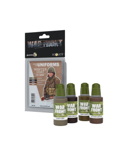 Набір акрилових фарб Scale 75: Warfront: Winter Coat US Army (4x17 ml)