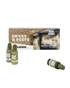 Набір акрилових фарб Scale 75: Warfront: Bricks & Roofs (8x17 ml)