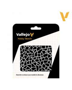 Трафарет Vallejo: Hobby Stencils: Giraffe Camo WWII