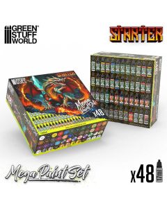 Набір акрилових фарб Green Stuff World: Starter Mega Paint Set