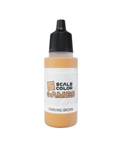 Акрилова фарба Scale 75: Scalecolor Games: Starving Brown (17ml)