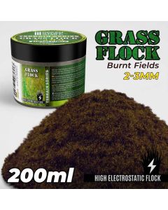 Статична трава (Флок) Green Stuff World: Static Grass Flock 2-3mm - Burnt Fields - 200 ml