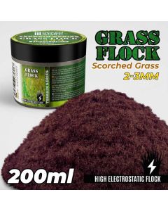 Статична трава (Флок) Green Stuff World: Static Grass Flock 2-3mm - Scorched Brown - 200 ml