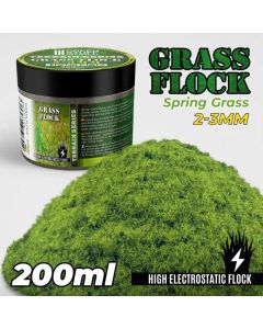 Статична трава (Флок) Green Stuff World: Static Grass Flock 2-3mm - Spring Grass - 200 ml