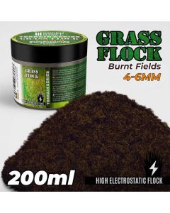 Статична трава (Флок) Green Stuff World: Static Grass Flock 4-6mm - Burnt Fields - 200 ml