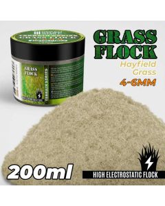 Статична трава (Флок) Green Stuff World: Static Grass Flock 4-6mm - Hayfield Grass - 200 ml