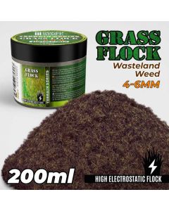 Статична трава (Флок) Green Stuff World: Static Grass Flock 4-6mm - Wasteland Weed - 200 ml