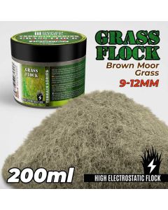 Статична трава (Флок) Green Stuff World: Static Grass Flock 9-12mm - Brown Moor Grass - 200 ml