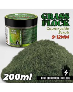 Статична трава (Флок) Green Stuff World: Static Grass Flock 9-12mm - Countryside Scrub - 200 ml