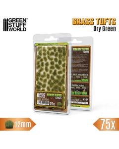 Пучки трави Green Stuff World: Static Grass Tufts 12mm - Light Green