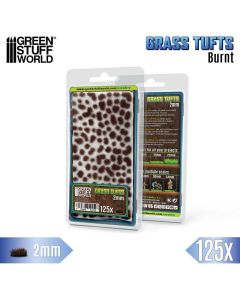 Пучки трави Green Stuff World: Static Grass Tufts 2 mm - Burnt Brown