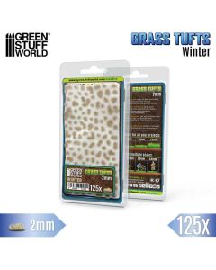 Пучки трави Green Stuff World: Static Grass Tufts 2 mm - Winter White